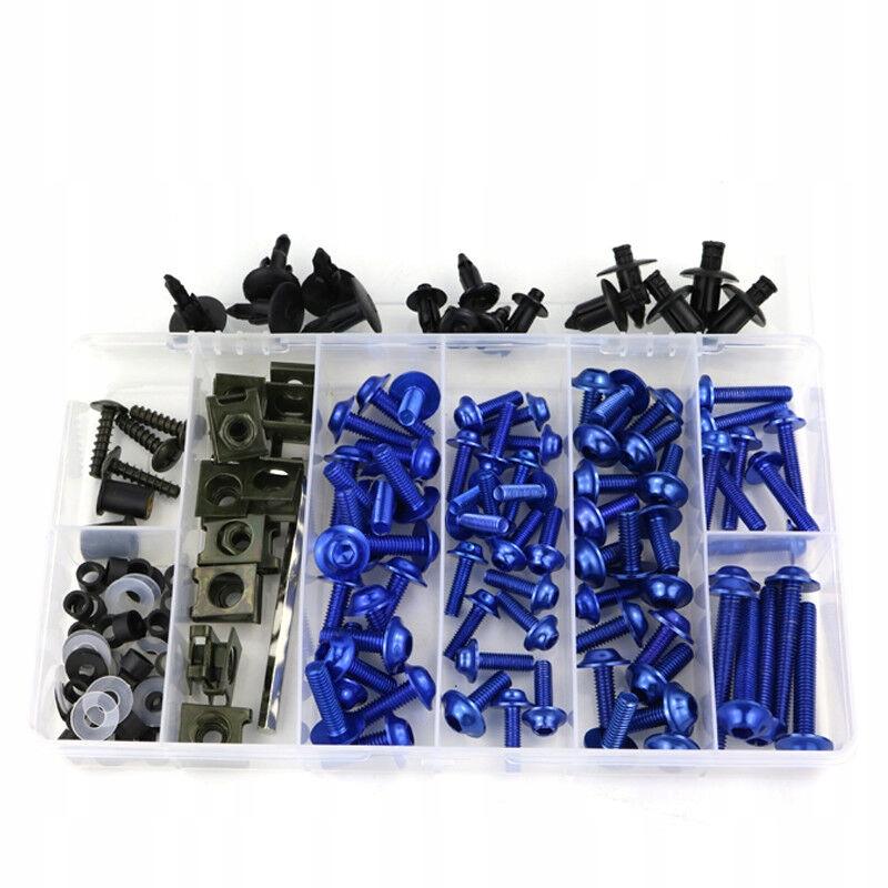 Синій комплект болтів для обтічника stoworks ремінь