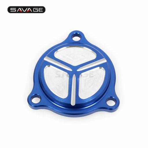 BD600433-Blue - Синяя крышка масляного фильтра для Suzuki LTZ