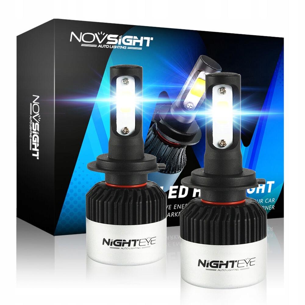 Комплект світлодіодних фар Nighteye 2x 72W 9000lm H7 B