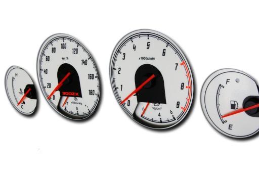 Nissan 300ZX moman диски одометра INDIGLO pattern 2