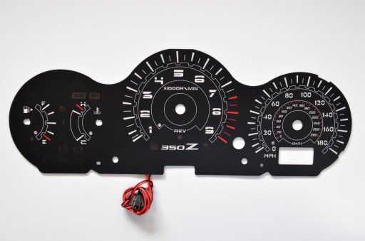 Цифры одометра Nissan 350z INDIGLO MoMan