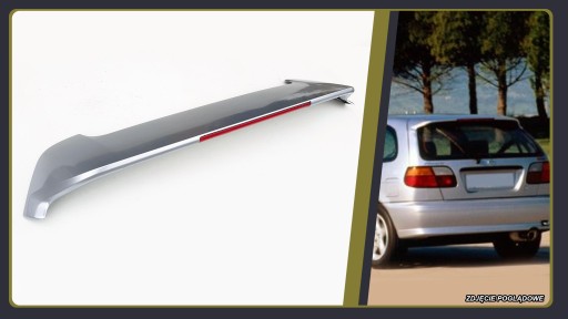 Nissan Almera N15 GT GTI декоративная накладка, спойлер, крышка багажника ТЮНИНГ
