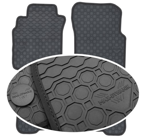 Килимки гумові Nissan Almera N16 2000-2006 PrimeLiner - Чорні