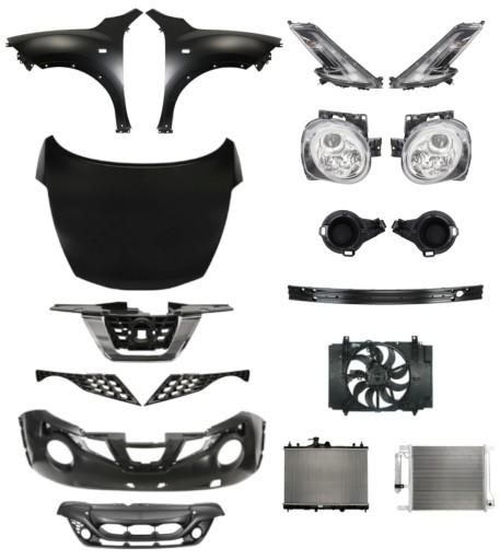 4822 - Ніссан Джук 14-19 капот бампер манекен крила