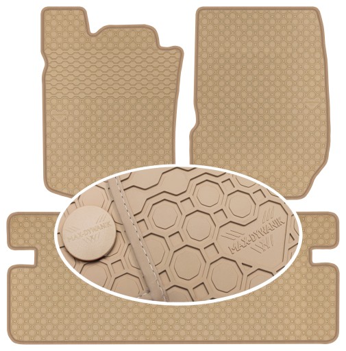 Nissan Micra I K10 1982-1992 гумові килимки PRIMELINER