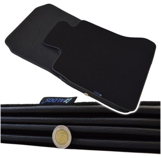 Nissan Pathfinder 3rz 2005-2010 рр Чорні велюрові килимки - Platinum. /5e