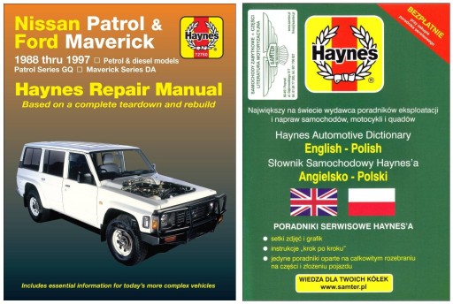 Nissan Patrol GR Y60 (1988-1997) GR60 керівництво по ремонту Haynes + БЕЗКОШТОВНО 24 години