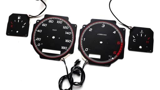 Nissan Patrol GR Y61 indiglo moman dials
