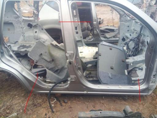 99999990000 - Nissan X-Trail T31 ПОРОГНАЯ СТОЙКА ПРАВАЯ