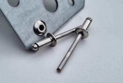 Заклепка А4/А4 кислотостойкие заклепки 4,8х10 Диапазон 3-6мм