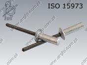 Заклепка с герметичной плоской головкой 4х11 15973 (500 шт.)