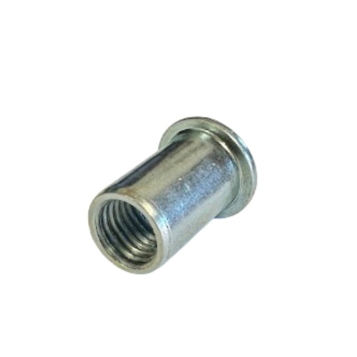 Гайка глуха циліндрична циліндрична М16 (1,0-6,0), оцинкована - 200 шт.