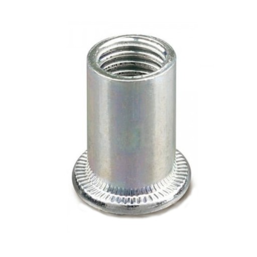 Гайка глуха циліндрична циліндрична М5 (0,50-2,50), алюміній - 500 шт.