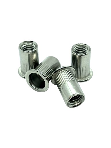 Заклепувальна Гайка з нержавіючої сталі з широкою головкою M10 100 шт.