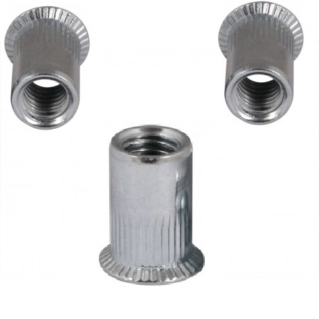 Заклепочная коническая гайка M10 нержавеющая A2 inox 100sz