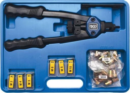 Заклепувальна машина для гайок M3-M10 / 330 мм B.408