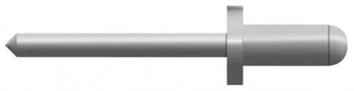 Заклепки алюминиевые 4,8х12мм.