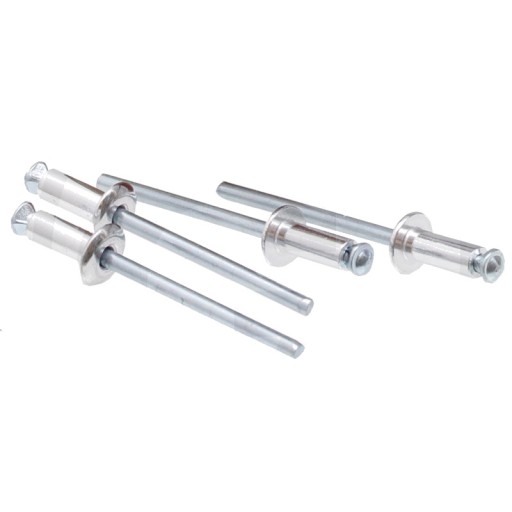 Заклепки разжимные 4,8х26 с плоской головкой, АЛ/СТ