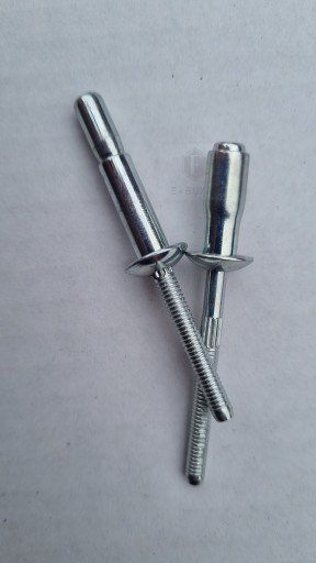 Заклепки из конструкционной стали 6,4х20, большой рабочий диапазон.