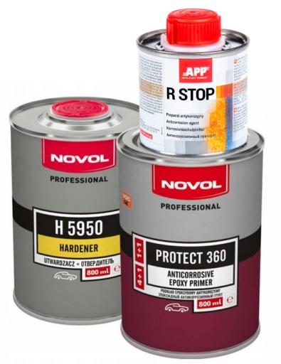 Novol Epoxy Primer Protect 360 800 мл + 800 мл APP R Stop