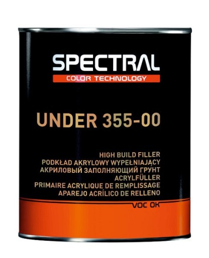 Novol Spectral UNDER 355-00 P1 Акриловая шпатлевка 3,5л набор