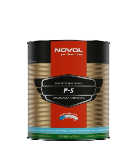 Novol for Classic Cars P-S - Шпаклёвка аэрозольная 2,7л