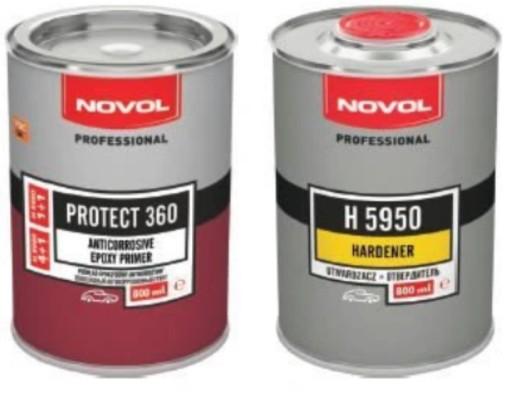 Novol Protect 360 с отвердителем 0,8 л Черный