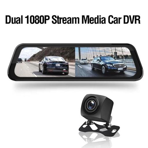 Новая автомобильная камера с 10-дюймовым сенсорным экраном, черный ящик