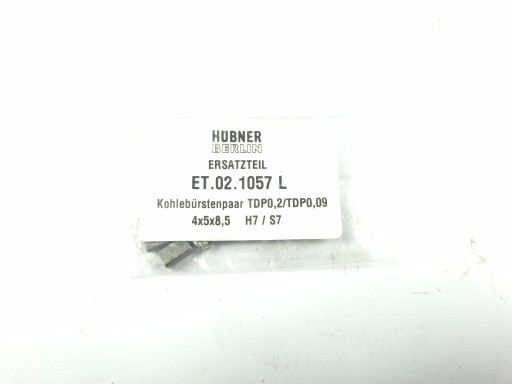 Нова вугільна щітка Hubner Berlin ET.02.1057 L H7 / S7