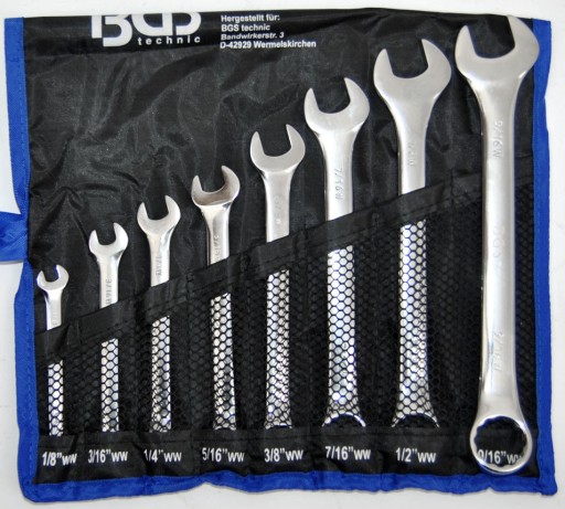 Новий набір дюймових гайкових ключів BGS - ідеально підходить для системи Whitworth