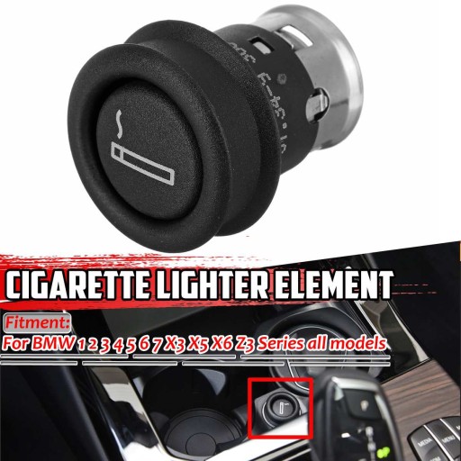 Новий чорний автомобільний прикурювач