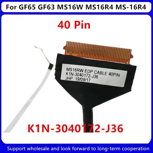 Новый ЖК-дисплей для ноутбука MSI GF65 GF63 MS16W MS16R4 MS-16R4