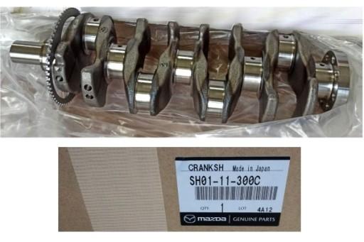 Новый коленвал оригинальный OE MAZDA 3 6 CX5 2.2d SH0111300C MADE IN JAPAN