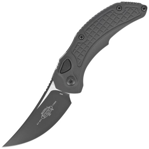 Автоматичний ніж Microtech Brachial Auto Black Alumunium, Black
