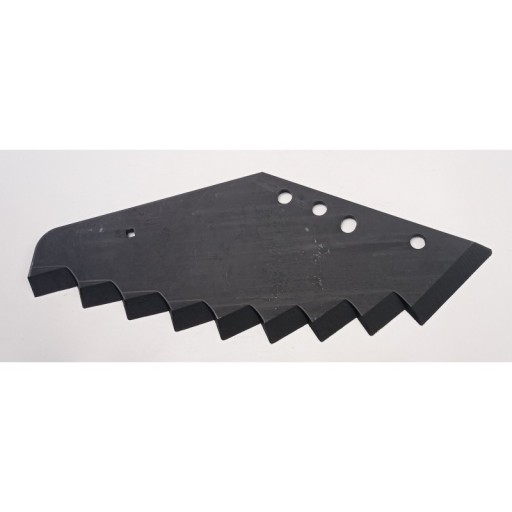 Нож для комбикорма 530X8 мм, Kuhn, - замена,диаметр отверстия 17 мм APL00056