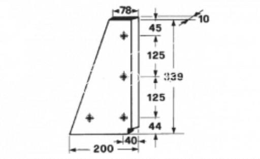 MOTOLP-001 - НОЖНОЙ ТОРМОЗ SUZUKI GSX-R 600 750 1000