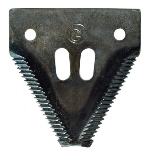 Нож John Deere широко рифленый 525525207