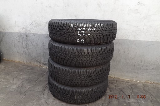 [O9] 4xWINTER 165/70R14 81T BRIDGESTONE BLIZZAK LM001 &