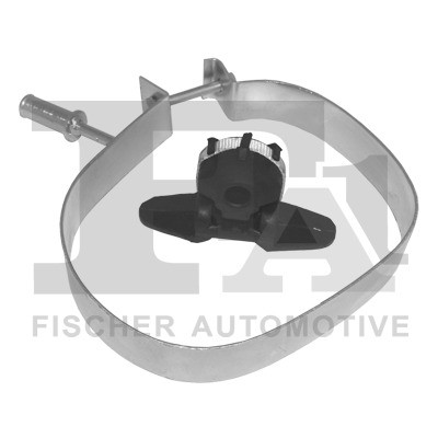 219-903 - ХОМУТ + ВІШАЛКА ГЛУШНИКА PEUGEOT 208 219-903 / FIS FISCHER