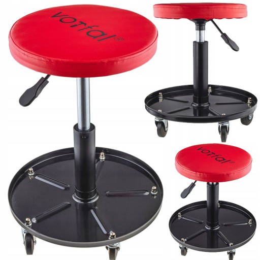 ВРАЩАЮЩИЙСЯ СТУЛ СТУЛ ДЛЯ МАСТЕРСКОЙ СИДЕНЬЕ + РИЦИНУСЫ 360 РЕГУЛИРОВКА