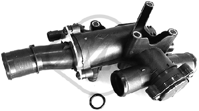 Корпус термостата 03787 METALCAUCHO Metalcaucho 03787 корпус термостата