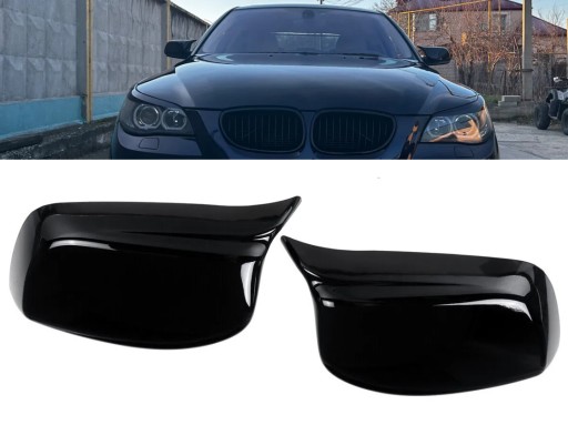 КОРПУС ЗЕРКАЛА BMW E60 E61 E63 E64 2003-2009 M LOOK НАКЛАДКИ НА ЗЕРКАЛА