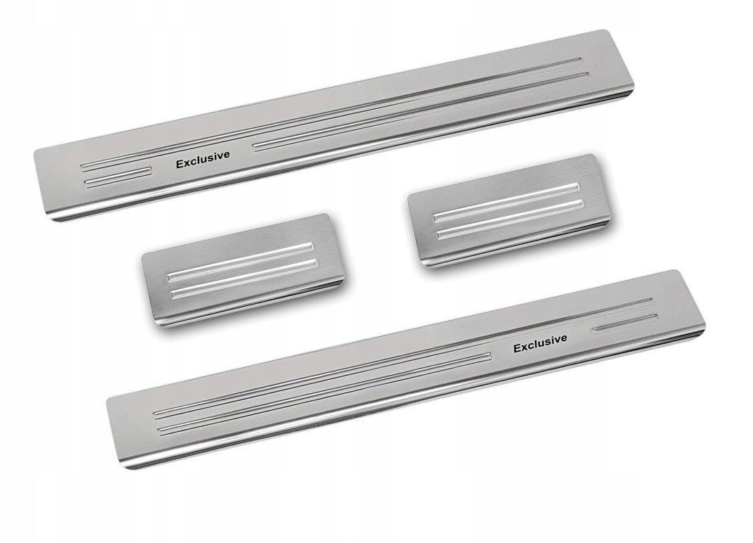 Защитные накладки на пороги FORD MONDEO MK5 + 2014 г.