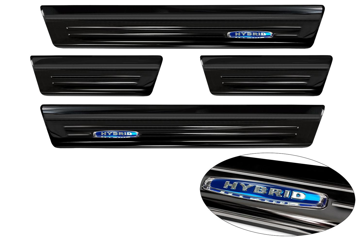 Захисні накладки на пороги HONDA CR-V 5 + 2018 року