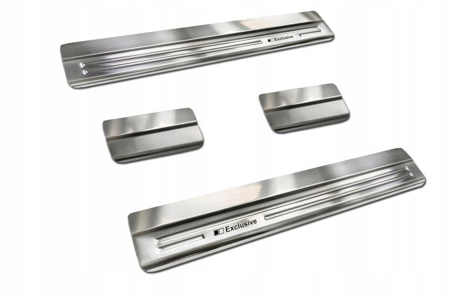 Защитные накладки на пороги NISSAN QASHQAI 07-2013