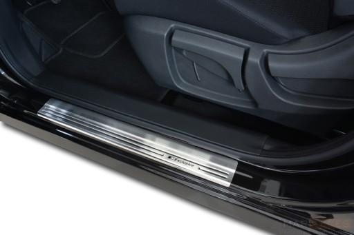 2/14004 - ЗАЩИТНЫЕ НАКЛАДКИ НА ПОРОГИ NISSAN QASHQAI 2