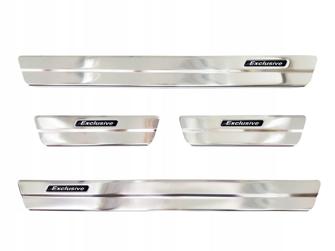 ЗАЩИТНЫЕ НАКЛАДКИ НА ПОРОГИ TOYOTA COROLLA 12