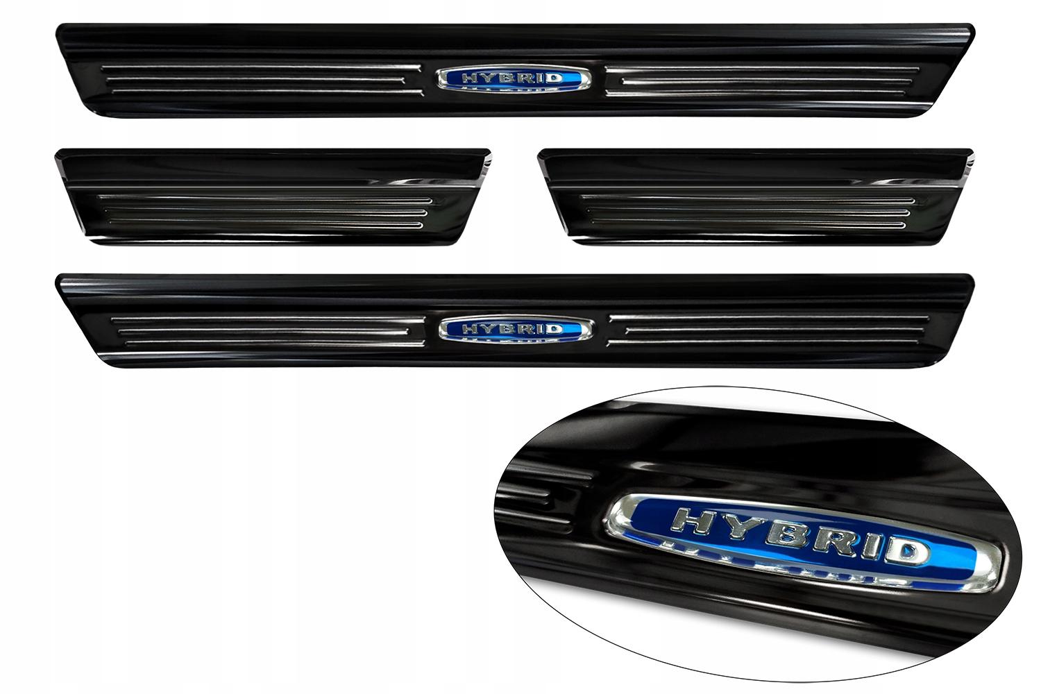 ЗАХИСНІ НАКЛАДКИ НА ПОРОГИ VOLKSWAGEN GOLF 8 УНІВЕРСАЛ