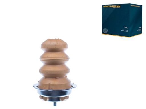 D500088 - ЗАДНІЙ БАМПЕР FIAT DOBLO CARGO 05-10 DENCKERMANN