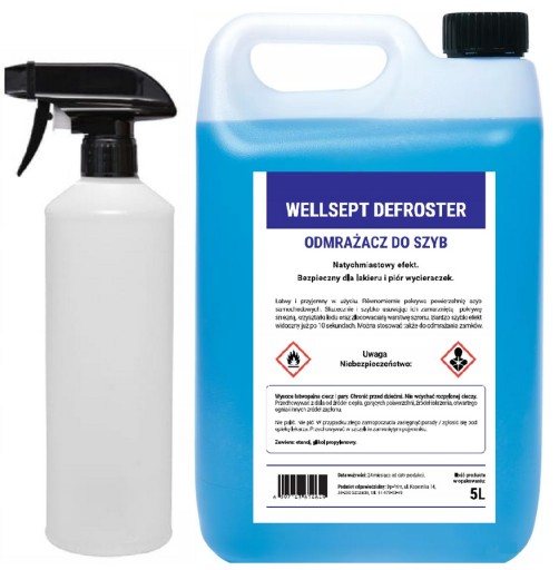 РАЗМОРАЖИВАТЕЛЬ СТЕКОЛ МОЩНЫЙ -40°C 5Л